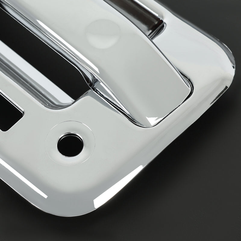 Door Handle Cover for Ford F-150 F150 4DR Crew Cab 2004-2014 Chrome ABS Keypad