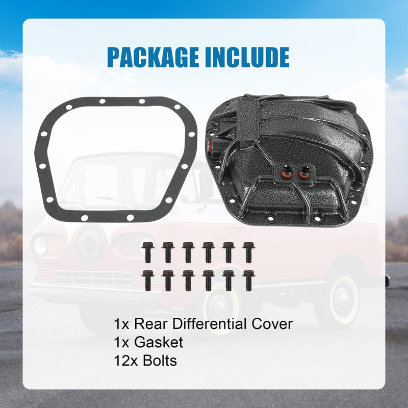 10023539 Differential Cover for Ford 9.75 Rear Nodular Iron 12 Bolt Hole