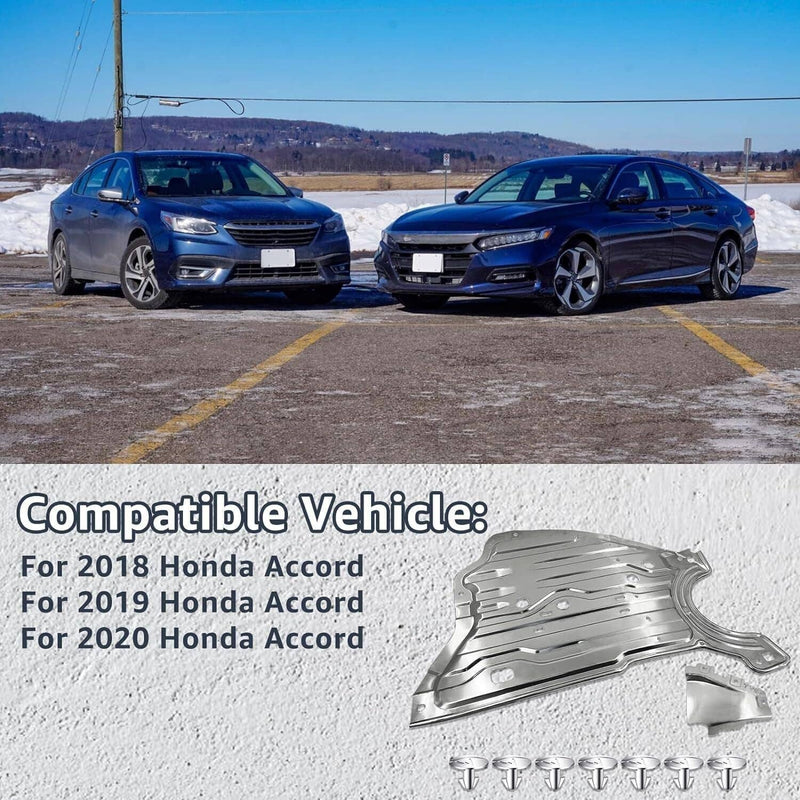 Engine Splash Guard Shield Cover Board for Honda Accord 2018 2019 2020 Under