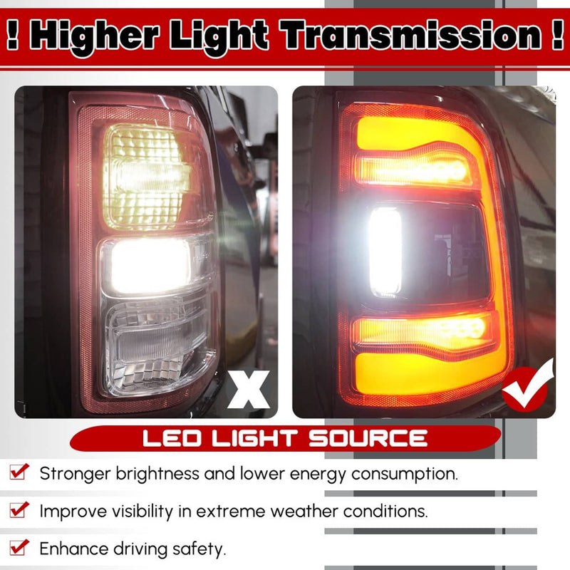 68262530AH LED Right Tail Light Blind Spot for Dodge RAM 1500
