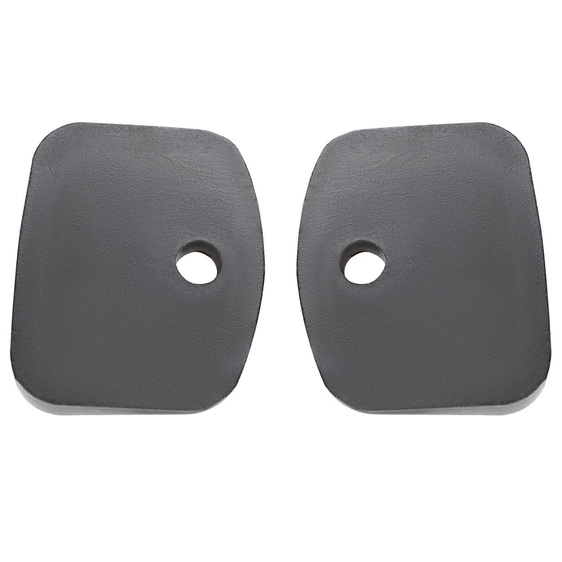 Roof Rail Pads for Ford Transit Extended Van PE Plastic Black 2 Pieces