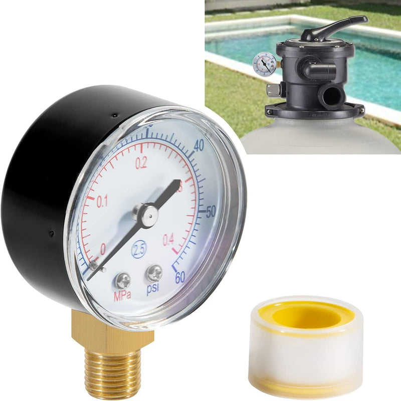 ECX270861 Boxed Pressure Gauge for Hayward Select Sand D.E. Pool Filter