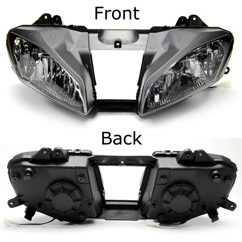 Front Headlight Upper Fairing Stay Bracket Set for Yamaha YZF R6 2008-2016