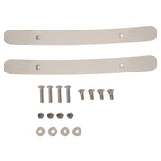 DURAFORCE Silver Front Fender Light Bracket Double JJ Blinker Bar for Peterbilt 389 388