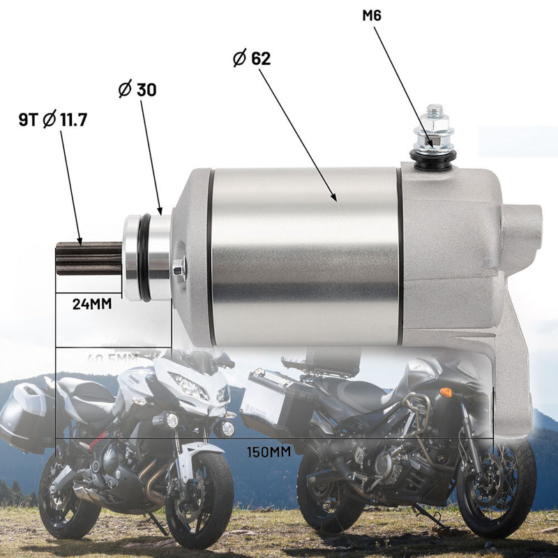 31100-19F00 Starter for Suzuki DL650 SFV650 VZ800 04-11 Motorcycle