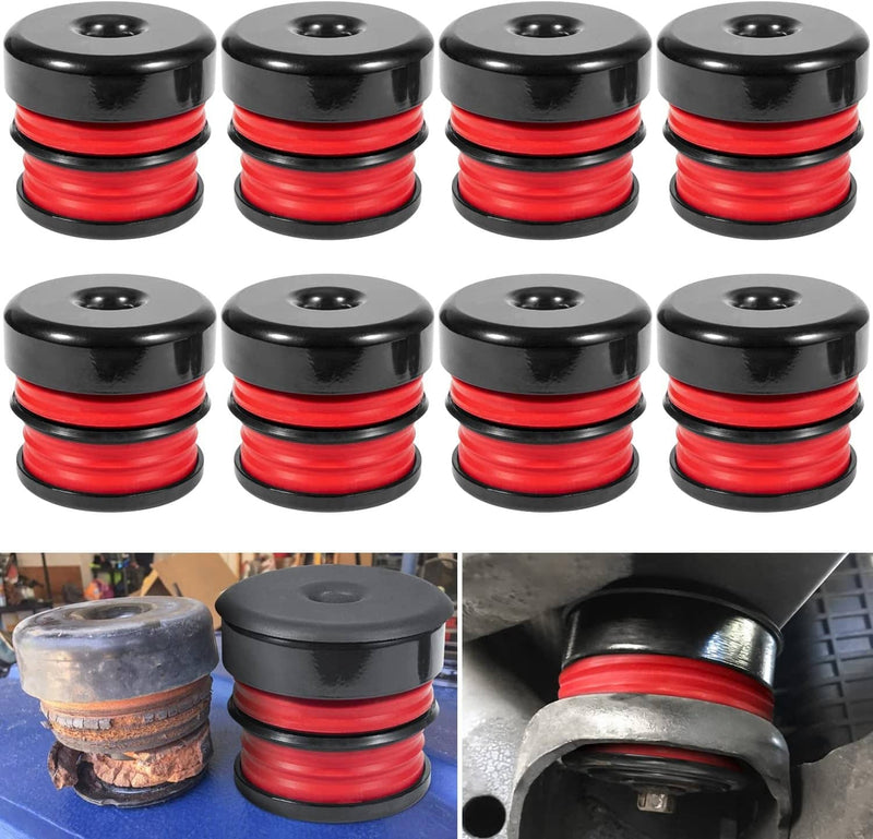 Silicone Body Mount Bushing Kit for Ford F250 F350 Super Duty Crew Cab 2008-2016