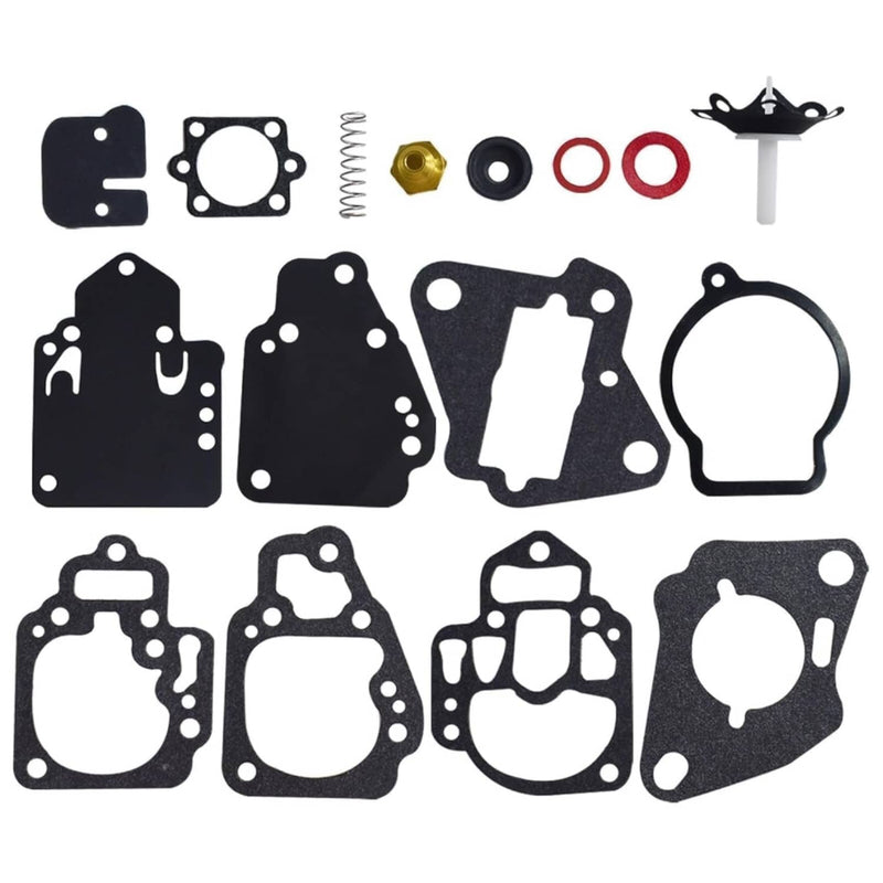 DURAFORCE 1395-9725 1395-9645 1395-9377 Carburetor Rebuild Kit for Mercury Mariner