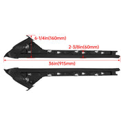 DURAFORCE Windshield Inner Trim Pillar Molding RH LH Side for Ford Explorer 2011-2019