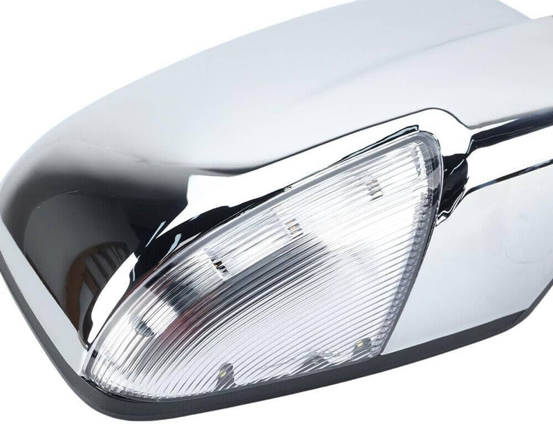 Chrome Power Folding Heated Right Mirror & LED Signal for Dodge Ram 1500 2013-19