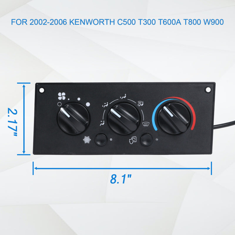 Heavy Duty Climate Control Module for 2002-2006 Kenworth W900 T800 T600A