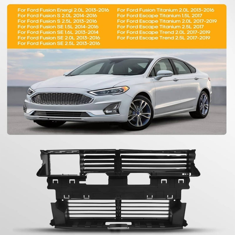 Active Grille Shutter Radiator w/ Motor for Ford Fusion DS7Z8475B 2013-2016