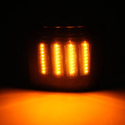 DURAFORCE Smoke Sequential LED Corner Marker Lights for Chevy C/K 1500 2500 1994-1999 4PC