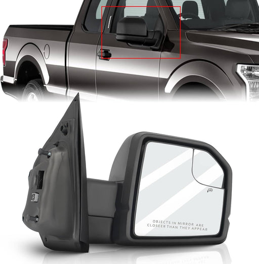 DURAFORCE FL3Z17682CB Passenger Door Mirror Power Lamp for Ford F-150 2015-2020