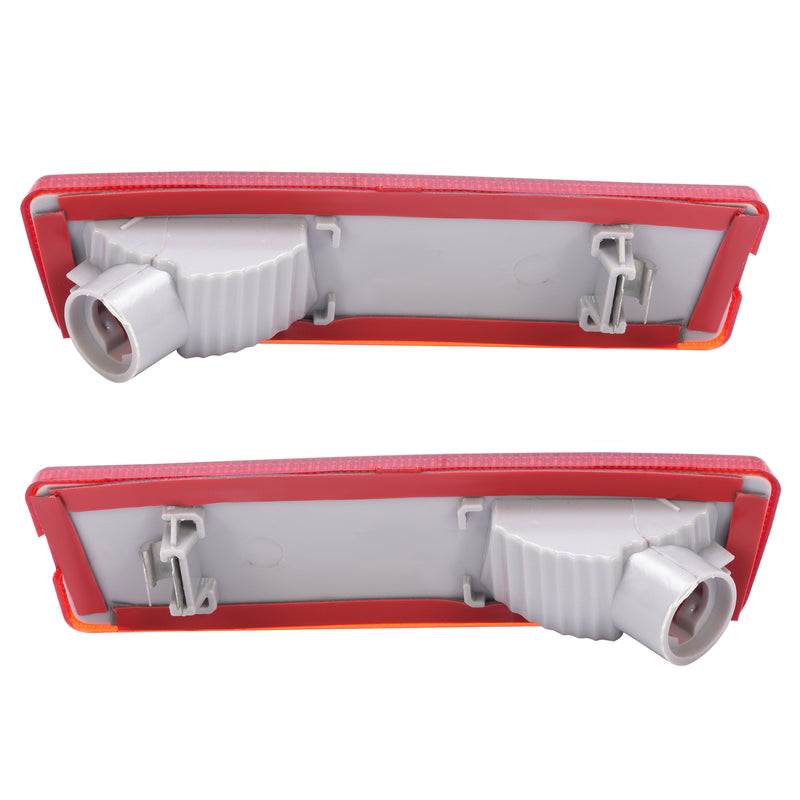 Rear Red Bumper Side Marker Lights Lamp Reflector for Ford Transit Connect 10-13