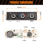 DURAFORCE 599-217 HVAC Climate Control Module for GMC Savana Chevrolet Express 2500 3500
