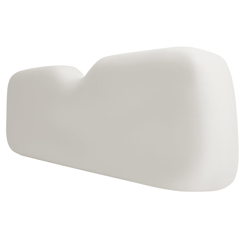 Front Seat Back Backrest Assembly White for EZGO RXV 2008-Up Golf Cart Models