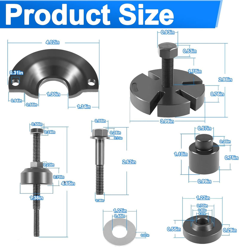 303-S455 Water Pump Pulley Removal Tool for Ford Mercury 303-009 211-185
