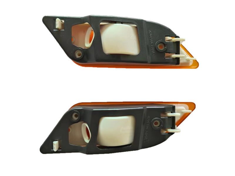 Left Right Bumper Marker Lights for 2012-2015 Mercedes Benz C250 C300 C350 Pair