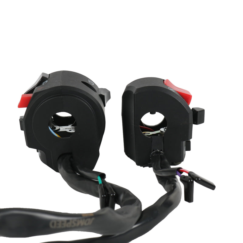 7/8" Handlebar Horn Turn Signal Fog Light Controller Switch for Motorcycle