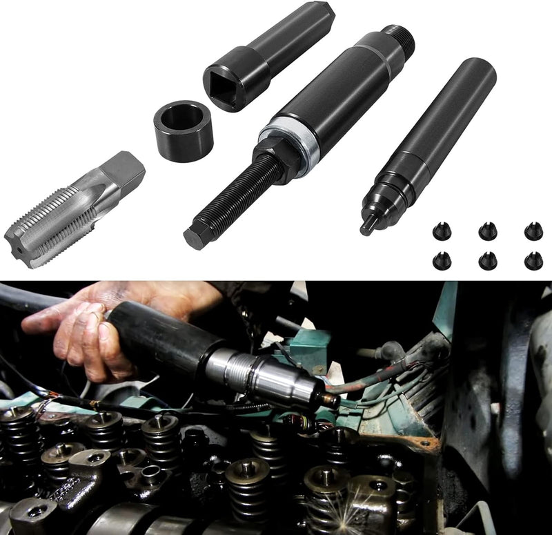 ST-178 ST-182 Diesel Fuel Injector Sleeve Cup Remover Installer Kit for DT466E
