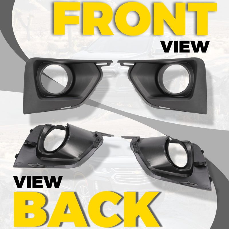 Front Fog Light Bezel Driver Passenger Side for Chevrolet Traverse 2018-2021