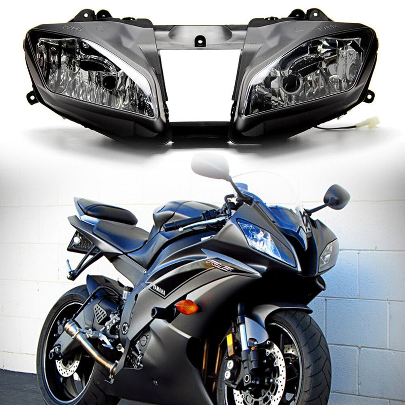 Headlight Lamp Assembly for Yamaha YZF R6 YZF-R6 2008-2016 08-16