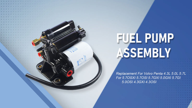 Electric Fuel Pump Assembly 21608511 21545138 for Volvo Penta 4.3L 5.0L 5.7L GXI