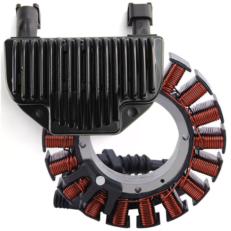30017-08 74631-08 3-Phase Stator & Regulator for Harley Dyna 2008-2016