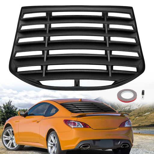 DURAFORCE Rear Window Louver Windshield Sunshade Cover for Hyundai Genesis Coupe 2010-2016