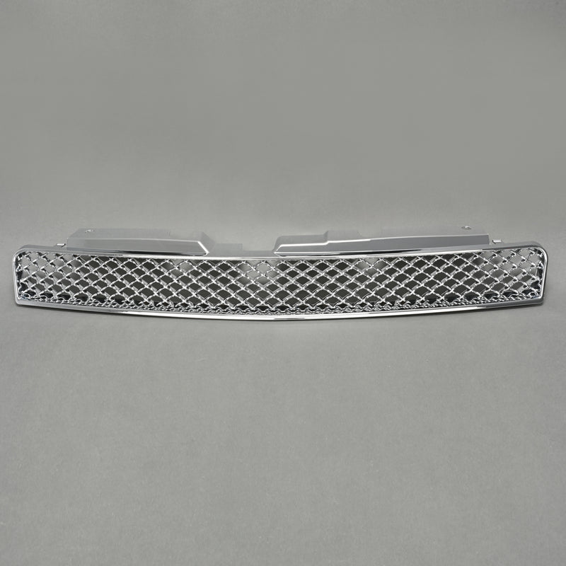 Chrome Mesh Front Hood Upper Bumper Grille for Chevy Impala Limited 2006-16