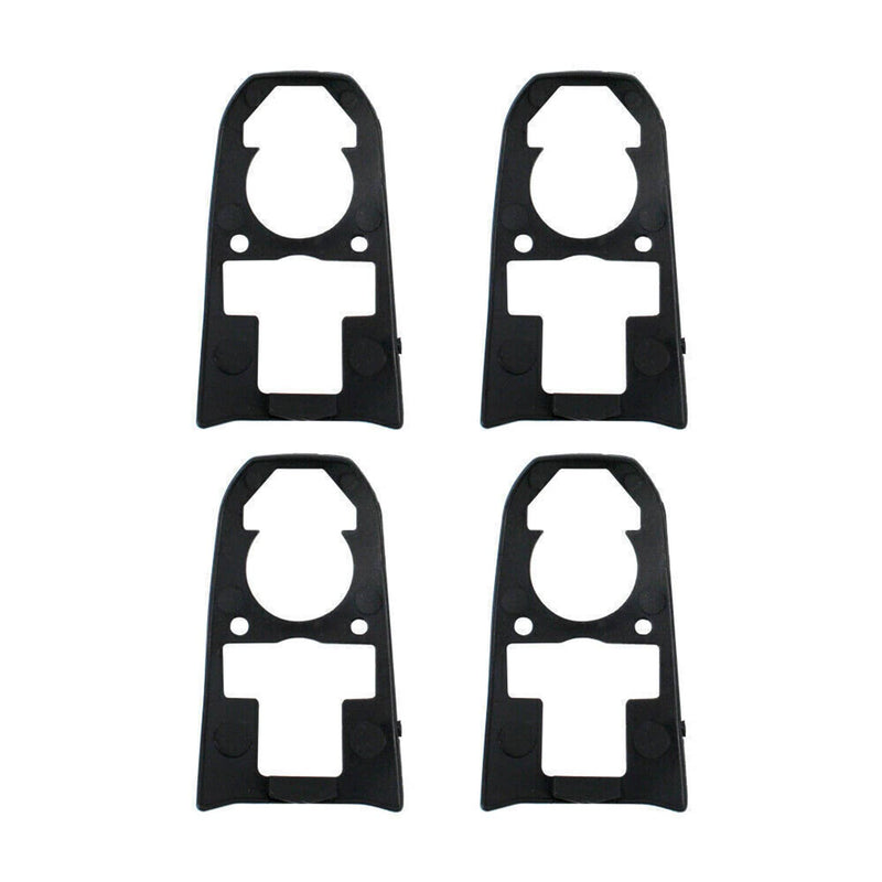 Exterior Door Handle Chrome Set of 4 for Chevrolet Silverado 1500 2014-2017