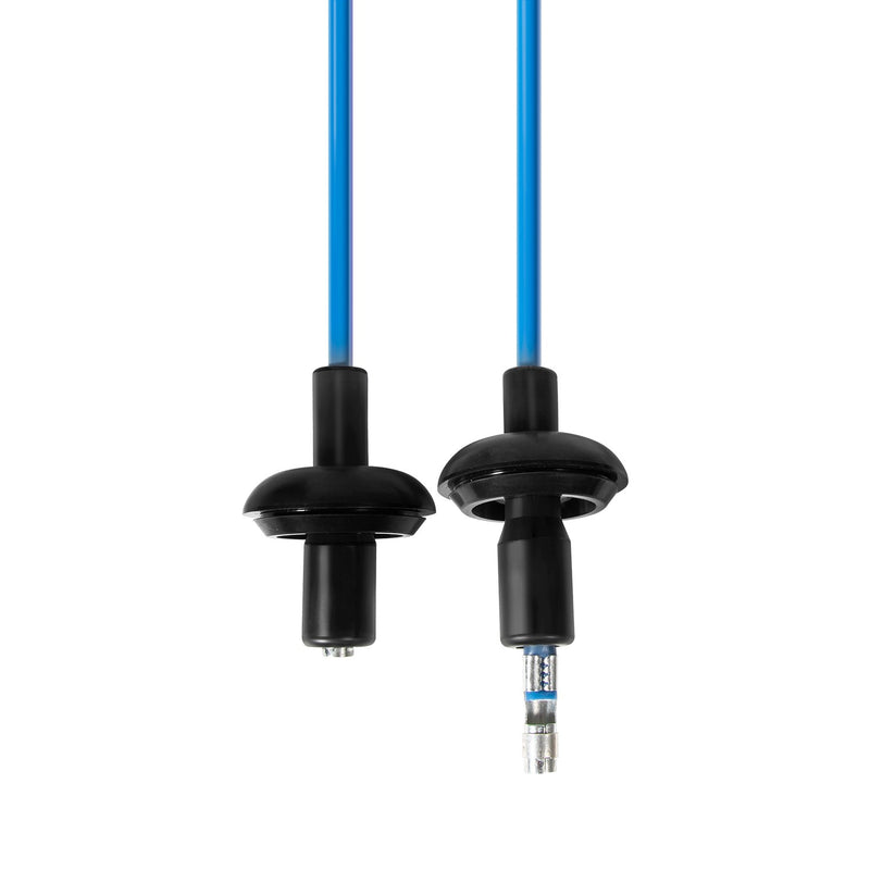 00-9407-0 7mm Blue Ignition Spark Plug Wire Set Compatible for VW Type 1