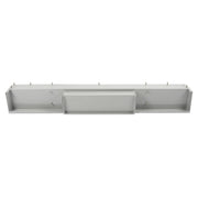 DURAFORCE Rear Step Bumper 83" Gray Universal Screw-On for Enclosed Utility Body
