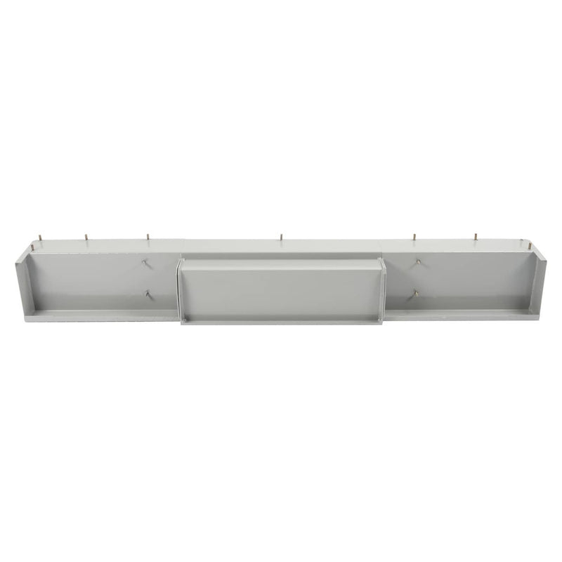 DURAFORCE Rear Step Bumper 83" Gray Universal Screw-On for Enclosed Utility Body