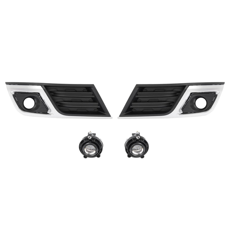 DURAFORCE Driving Fog Lights With Bezels for Chevrolet Traverse 2013-2017 Left Right