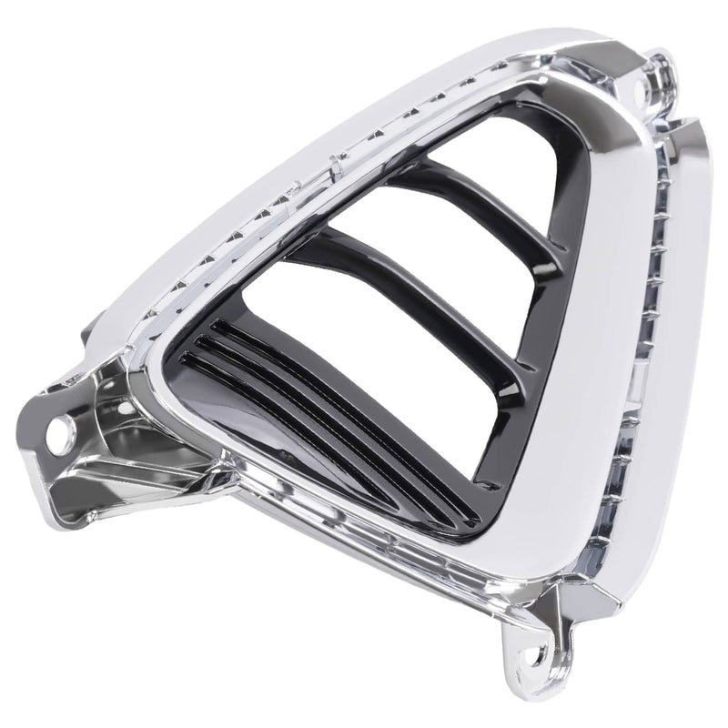 DURAFORCE Front Chrome Fog Light Lamp Bezel Left Driver Side for Kia Optima 2016-2018