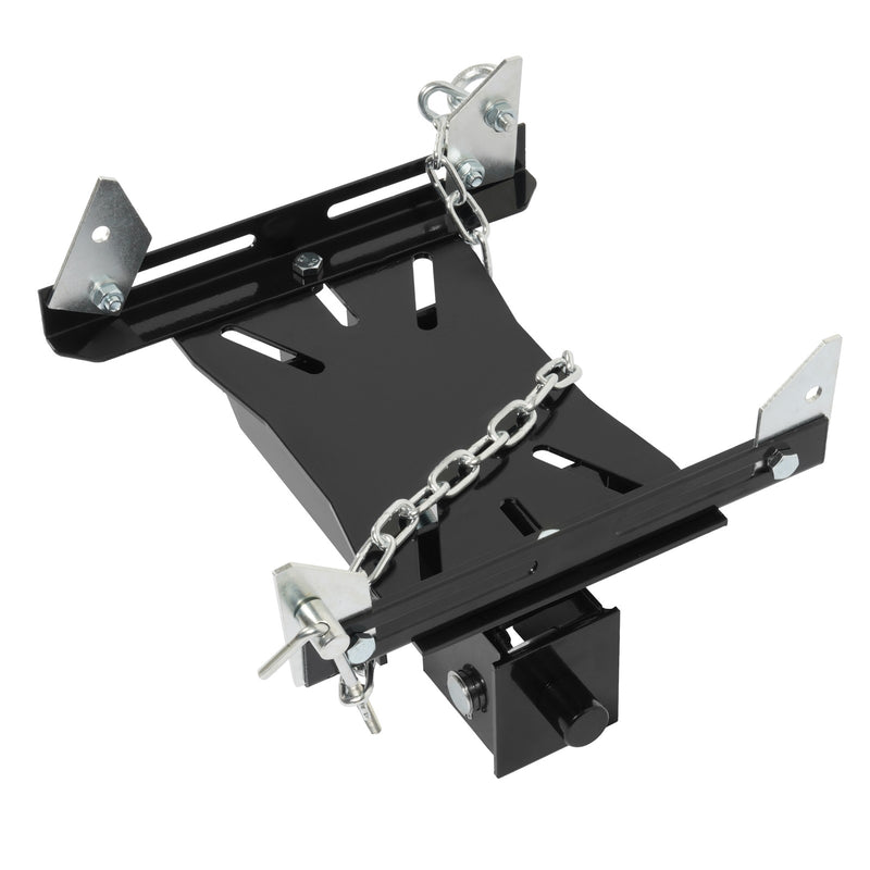 Transmission Floor Jack Adapter 1100lbs Capacity for Repair Tool Black Silvery