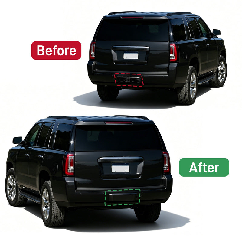 23142974 GM1180181 Rear Trailer Hitch Cover for GMC Yukon XL Denali 2015-2020