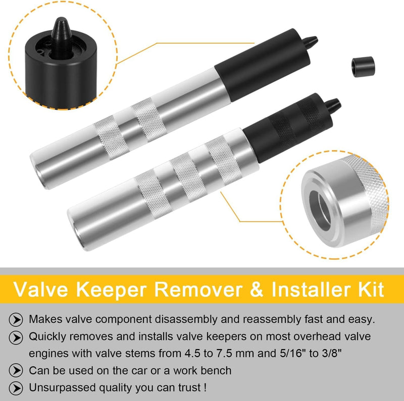 36050 Valve Keeper Installer Remover Tool 4.5-7mm for Toyota 4 Cylinder Chrysler
