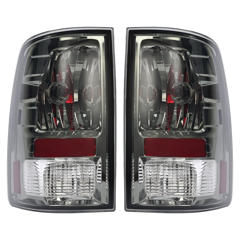 Left Right Smoke Tail Lights Brake Lamps for Dodge Ram 1500 2500 3500 2009-2018