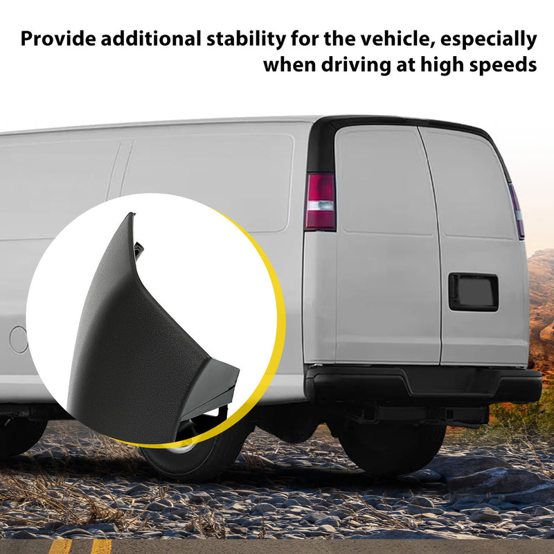 Exterior Left Side Molding Applique for Chevy Express for GMC Savana 2003-23