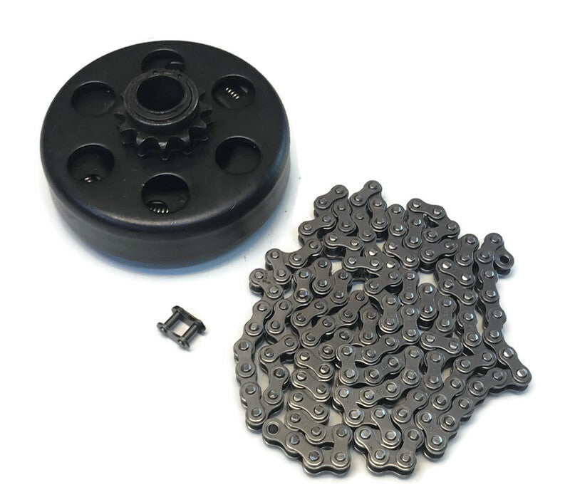 3/4 Bore 12T Clutch and #35 Chain for Predator 212cc 6.5HP Small Engine