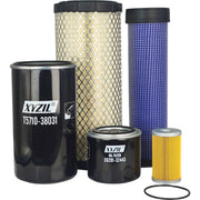 DURAFORCE Air Fuel Oil Hydraulic Filter Set Replace 46489 33507 SL10113 P502161 P822768