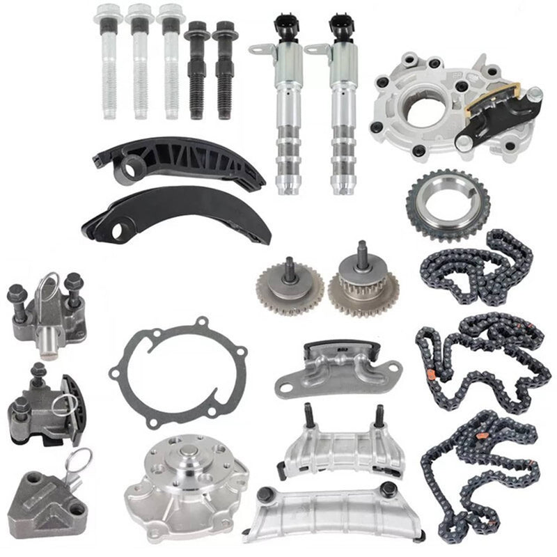 Timing Chain Kit Oil Pump Water Pump VTC Solenoid for Cadillac Suzuki