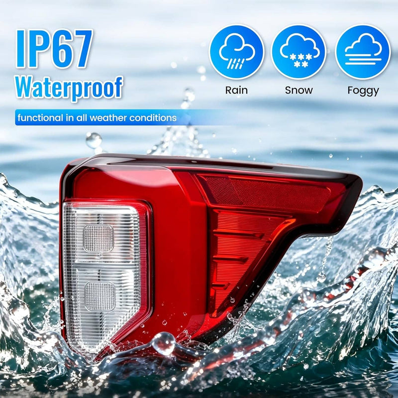 LB5Z13404F Right Side LED Tail Light for Ford Explorer Rear Lamp
