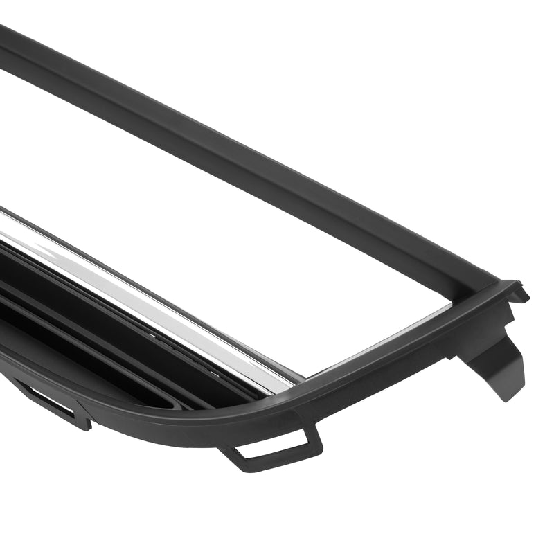 Bumper Fog Light Bezel Cover Trim for VW Passat 2012 13 14 2015 Black Pair