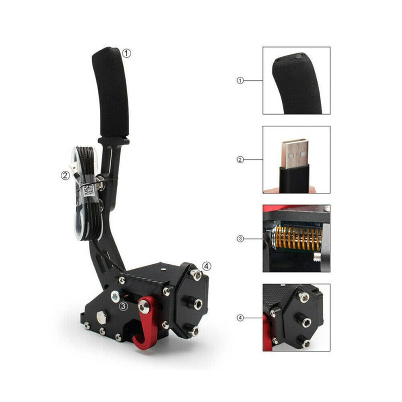 PC USB Handbrake for Racing Games G920 T500 G27 G29 64Bit SIM Fanatec OSW