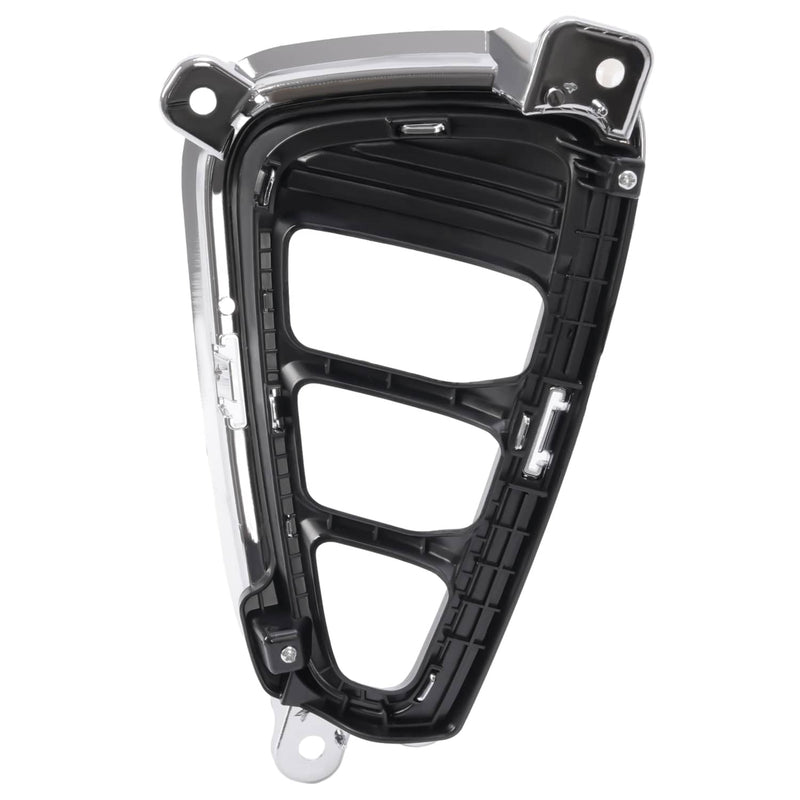 DURAFORCE Passenger Side Chrome Fog Light Trim Bezel Front for Kia Optima 2016-2018