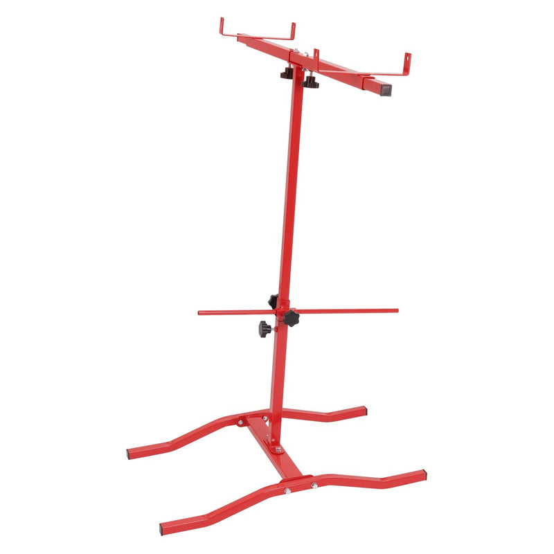DURAFORCE Adjustable T-Bar Spray Painting Stand for Bumpers Fenders Auto Body Repair Tool