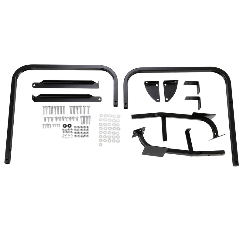 Tan Flip Folding Rear Back Seat Kit for EZGO Marathon Pre-1994 Golf Cart